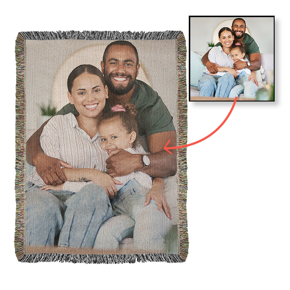 "Forever Love – Personalized Heirloom Blanket"