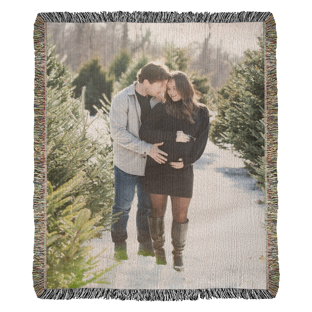 "Forever Love – Personalized Heirloom Blanket"