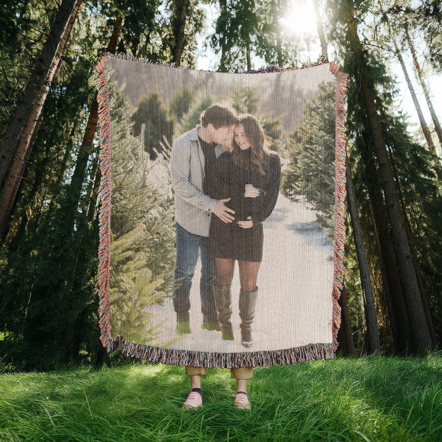 "Forever Love – Personalized Heirloom Blanket"