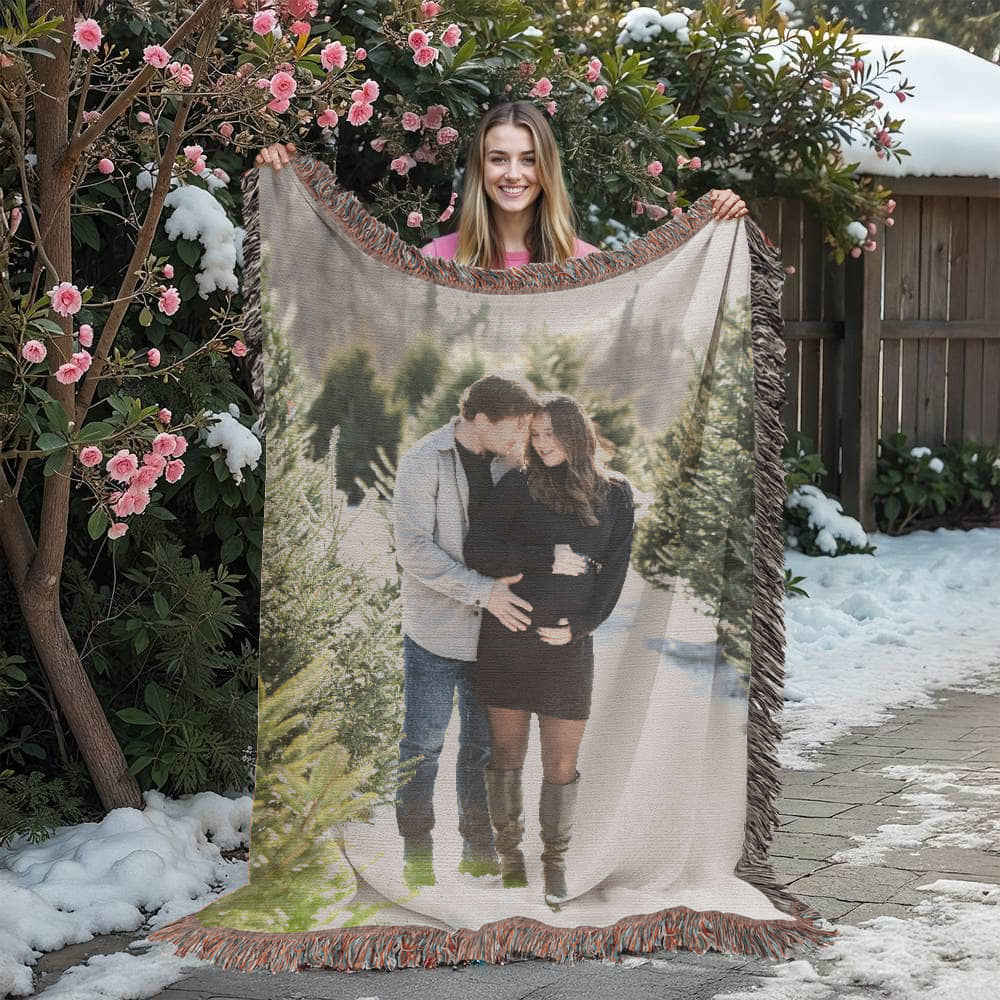 "Forever Love – Personalized Heirloom Blanket"