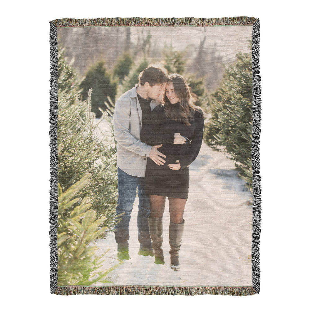 "Forever Love – Personalized Heirloom Blanket"