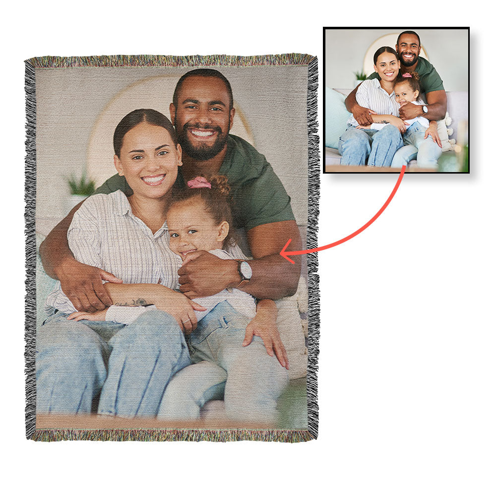"Forever Love – Personalized Heirloom Blanket"