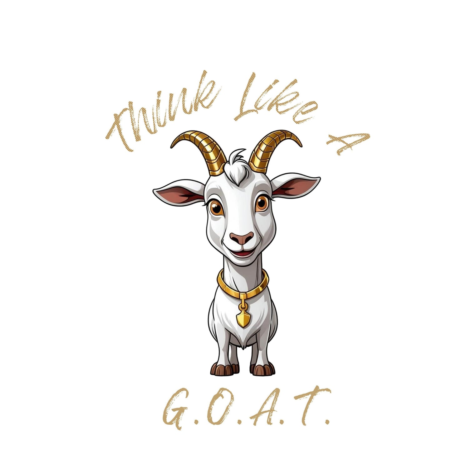 GOAT Cartoon TShirt & Digital Download