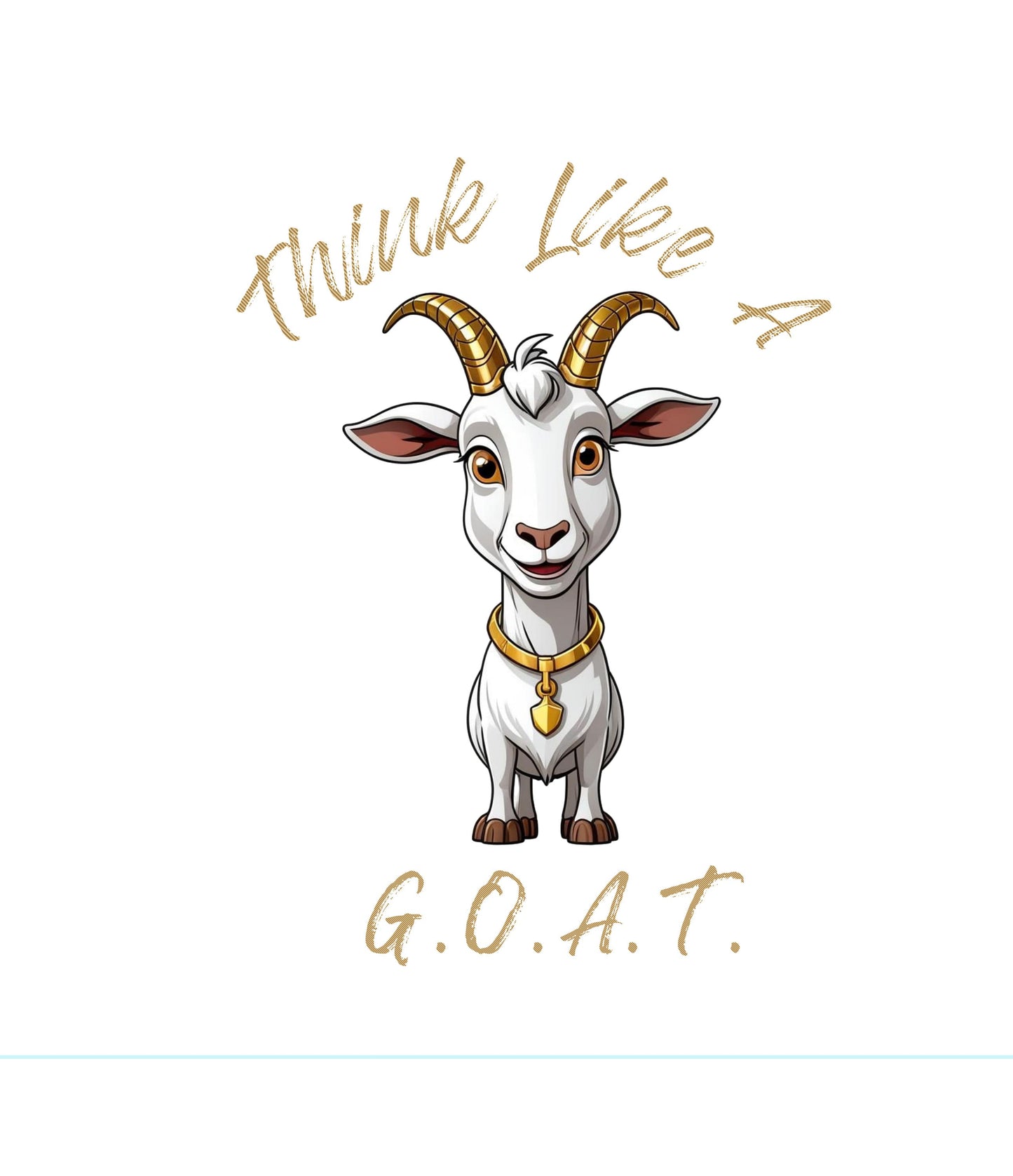 GOAT Cartoon TShirt & Digital Download
