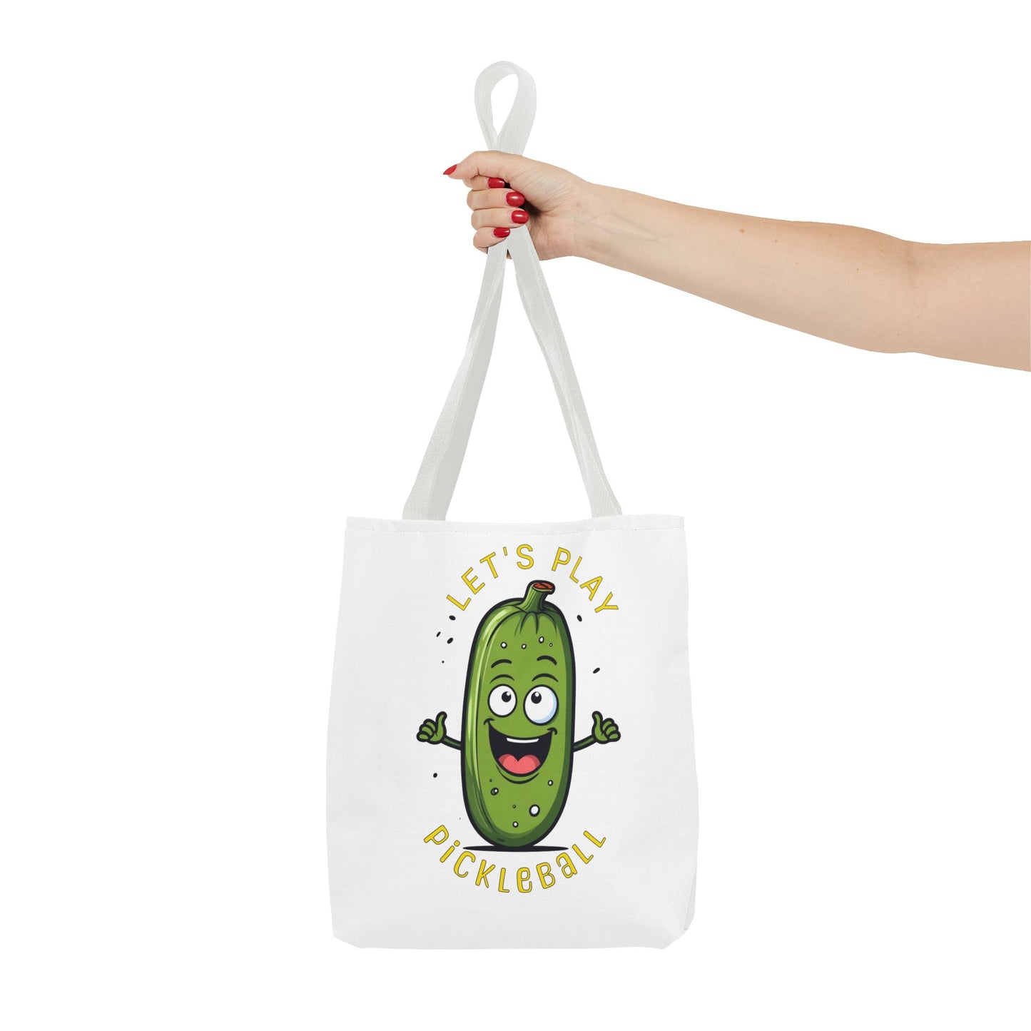 Pickleball Tote Bag, Let's Play Pickleball, Funny Pickle Saying, Pickleball Gift, Sports Bag, Pickleball Accessories