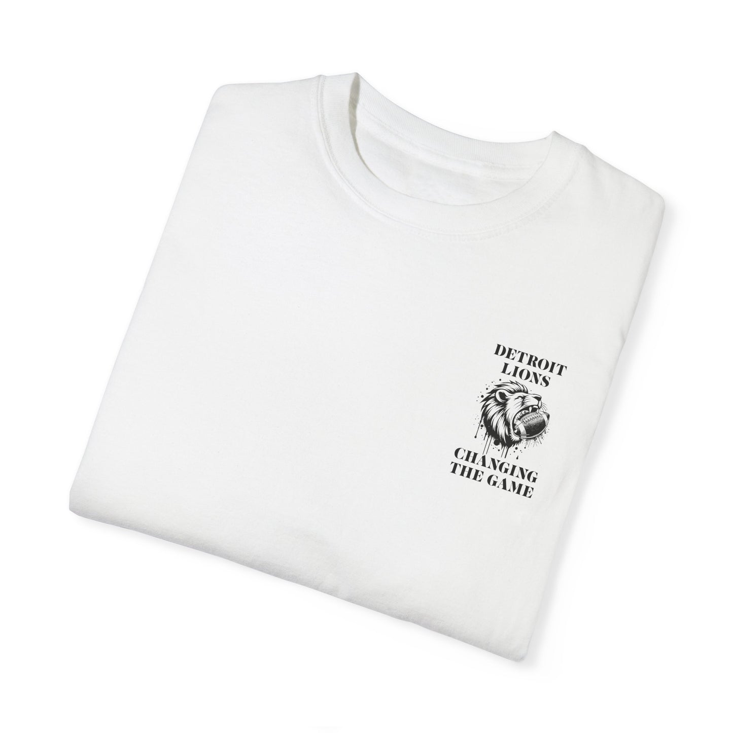 Football Lion Unisex T-shirt - Detroit Lions, Changing the Game