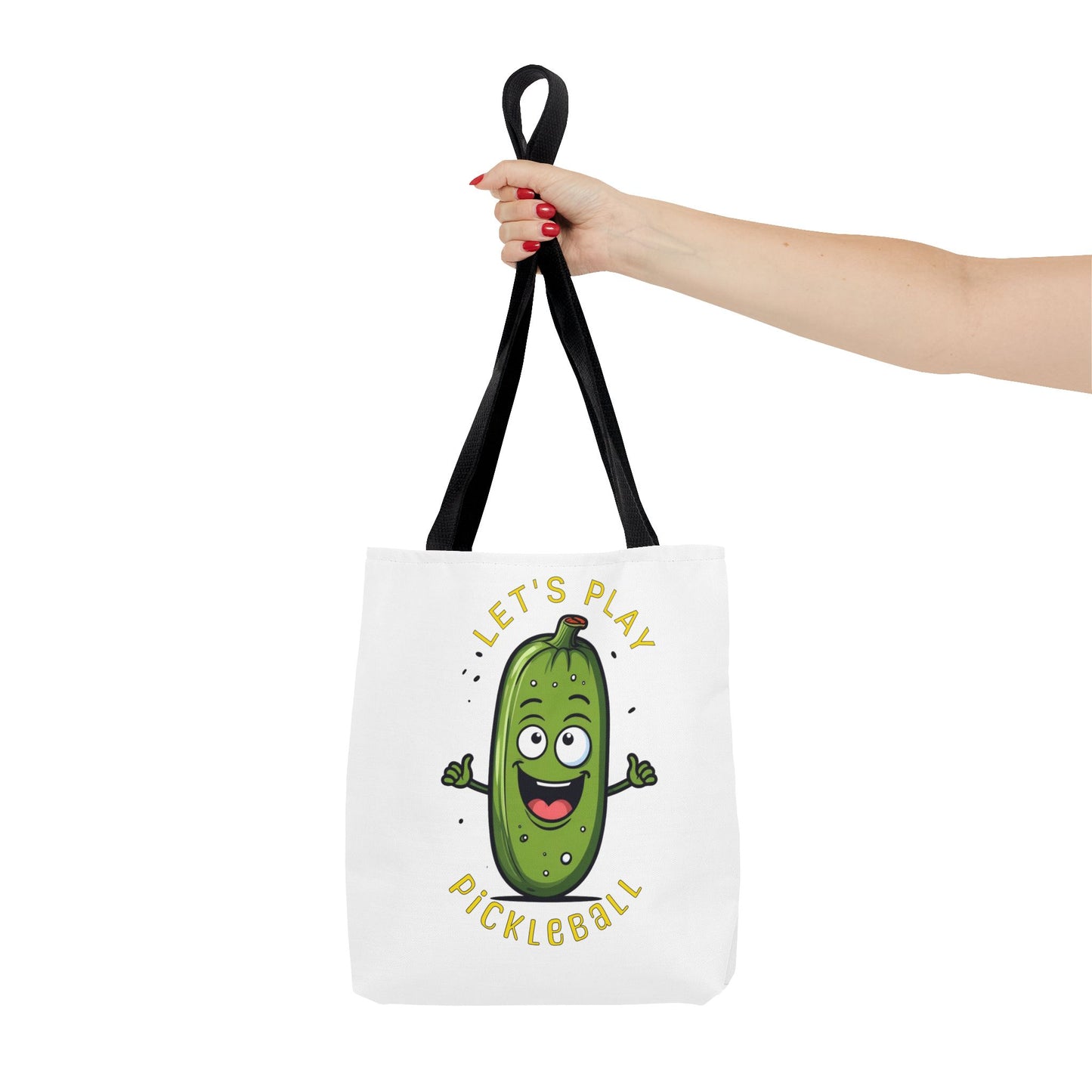 Pickleball Tote Bag, Let's Play Pickleball, Funny Pickle Saying, Pickleball Gift, Sports Bag, Pickleball Accessories