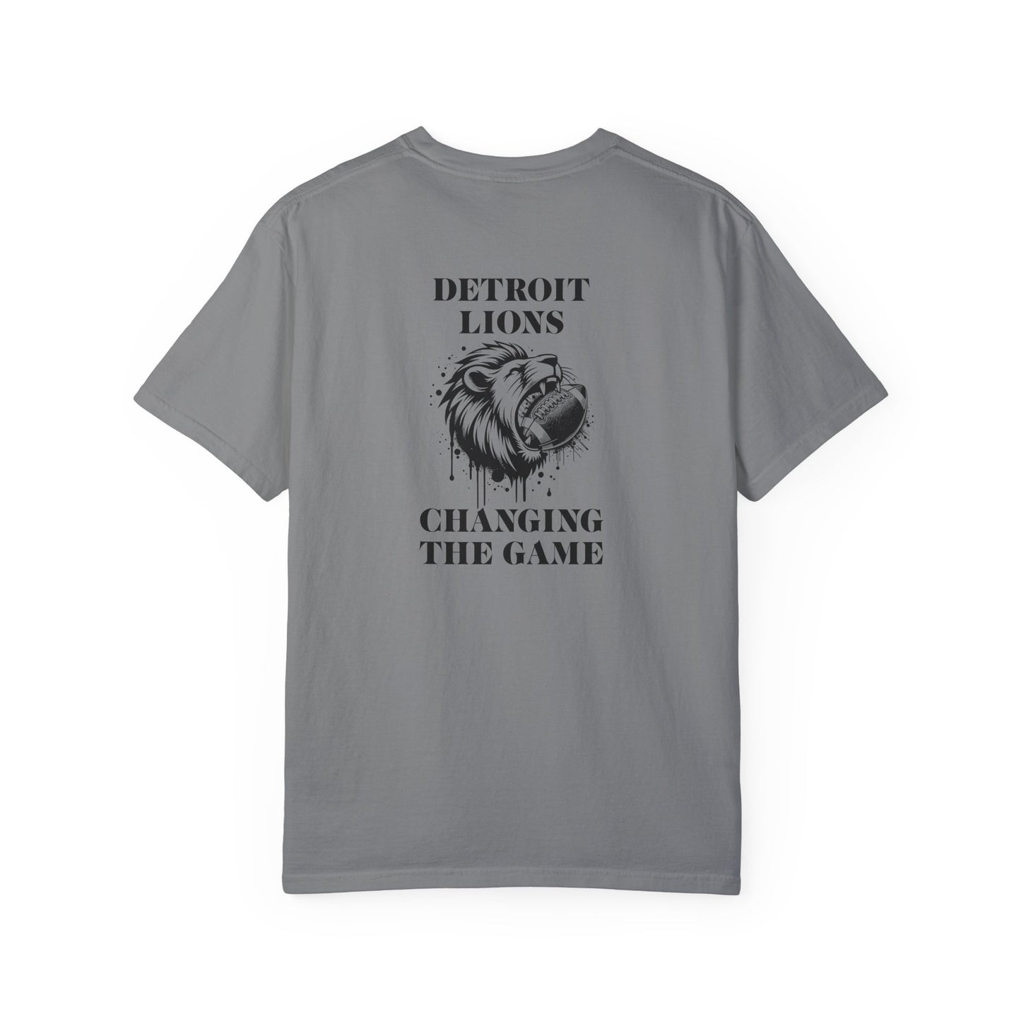 Football Lion Unisex T-shirt - Detroit Lions, Changing the Game