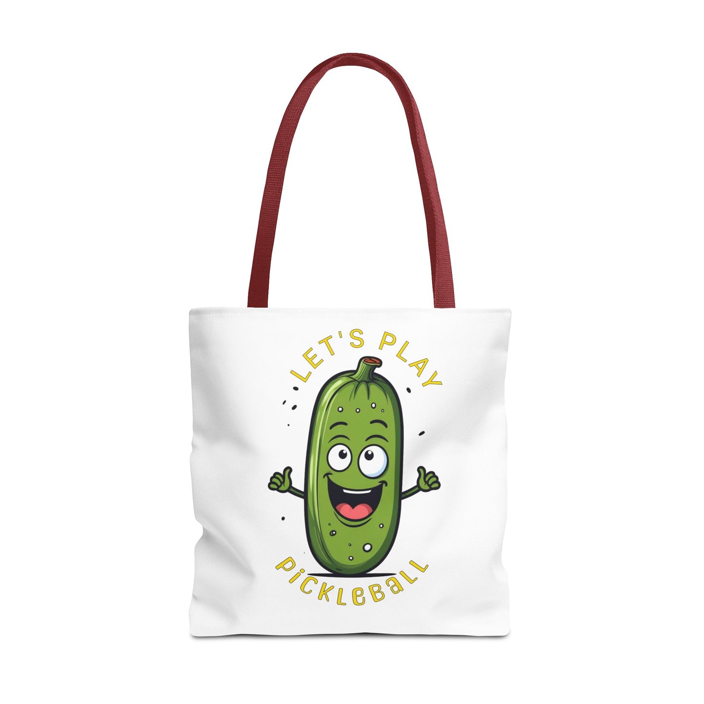 Pickleball Tote Bag, Let's Play Pickleball, Funny Pickle Saying, Pickleball Gift, Sports Bag, Pickleball Accessories