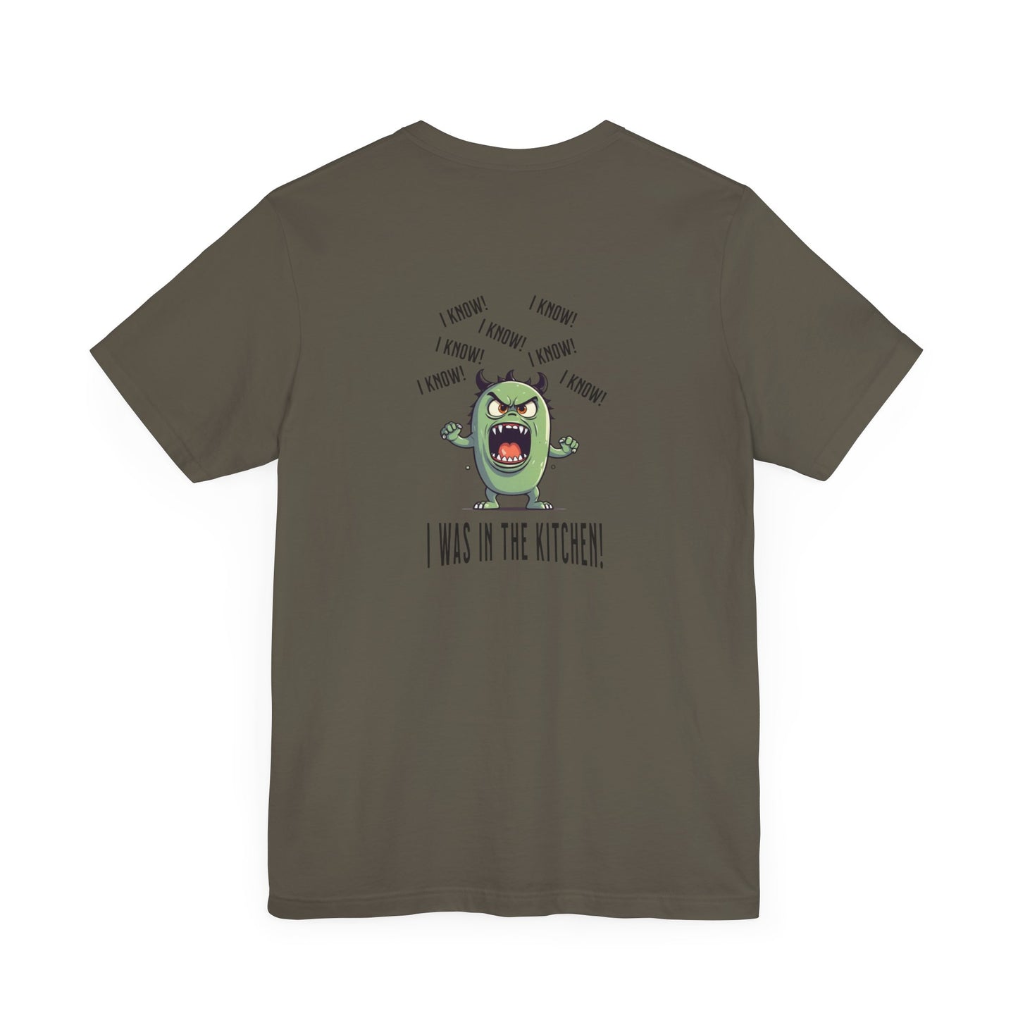 T-Shirt - Angry Monster Pickleball 'I Know, I'm in the Kitchen'