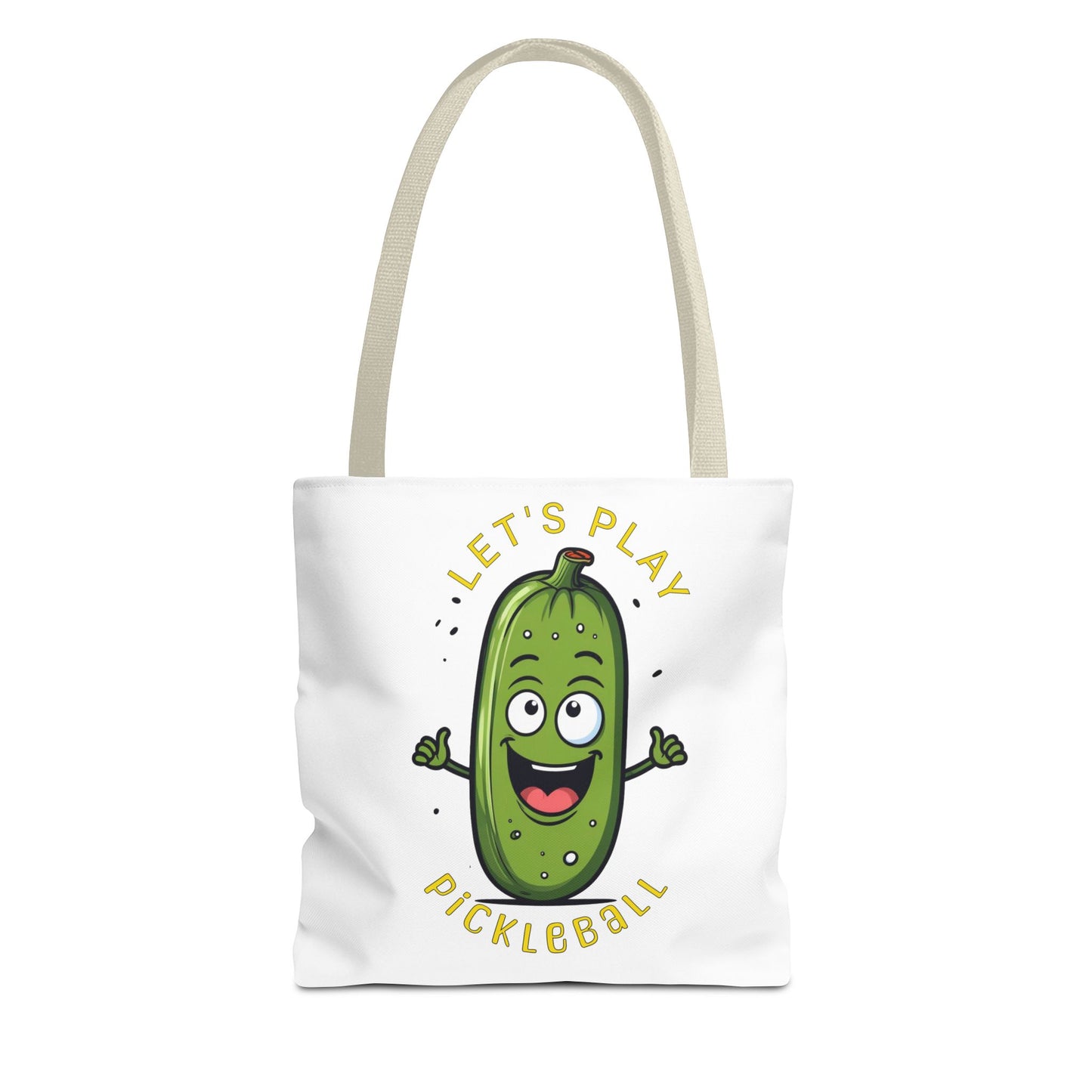 Pickleball Tote Bag, Let's Play Pickleball, Funny Pickle Saying, Pickleball Gift, Sports Bag, Pickleball Accessories