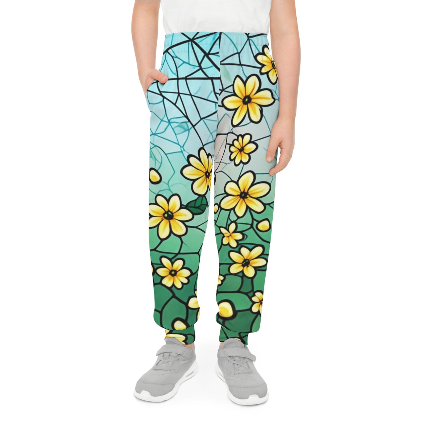 Youth Floral Joggers  Sweatpants