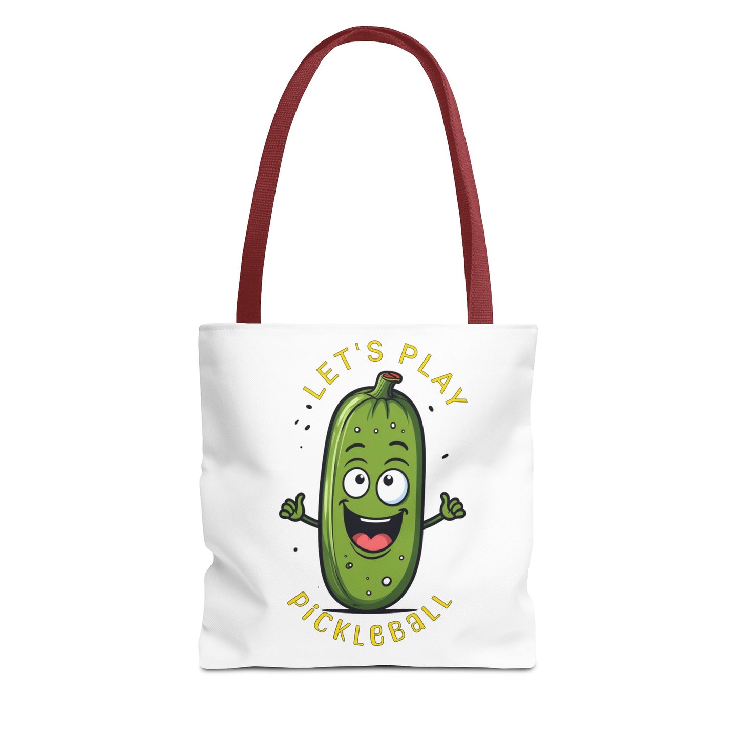 Pickleball Tote Bag, Let's Play Pickleball, Funny Pickle Saying, Pickleball Gift, Sports Bag, Pickleball Accessories