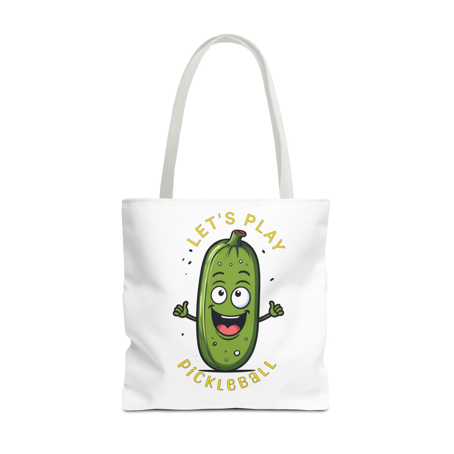 Pickleball Tote Bag, Let's Play Pickleball, Funny Pickle Saying, Pickleball Gift, Sports Bag, Pickleball Accessories