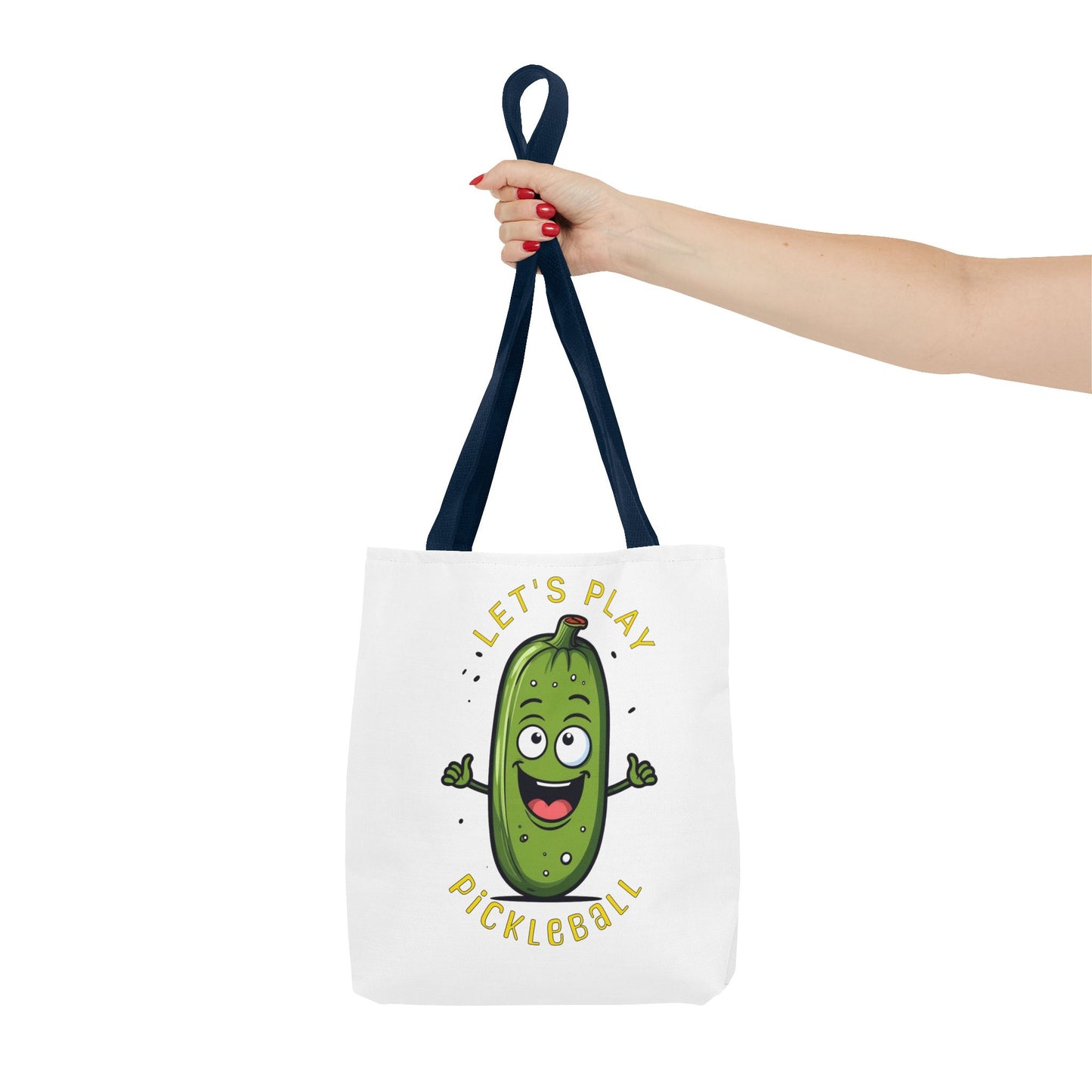 Pickleball Tote Bag, Let's Play Pickleball, Funny Pickle Saying, Pickleball Gift, Sports Bag, Pickleball Accessories