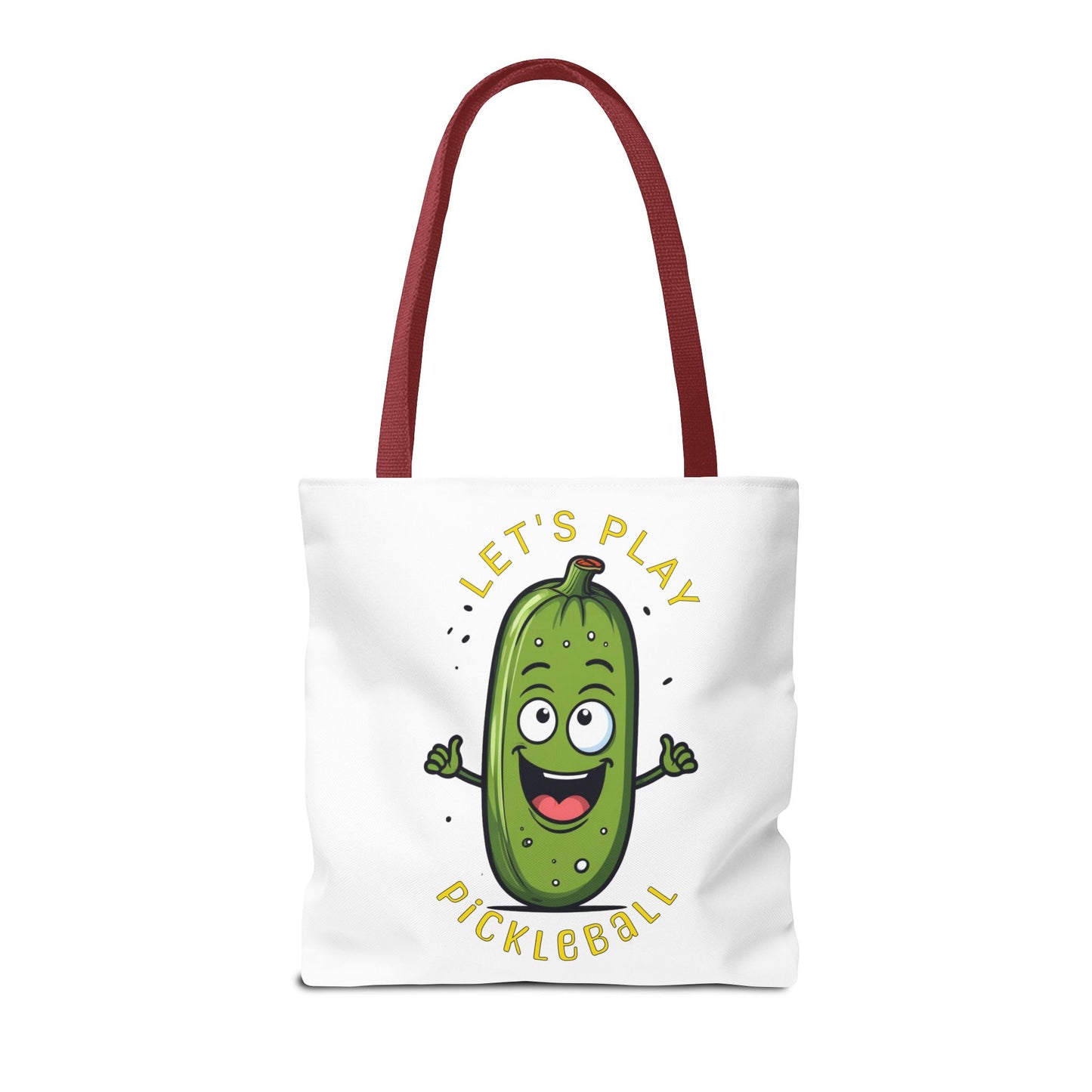 Pickleball Tote Bag, Let's Play Pickleball, Funny Pickle Saying, Pickleball Gift, Sports Bag, Pickleball Accessories