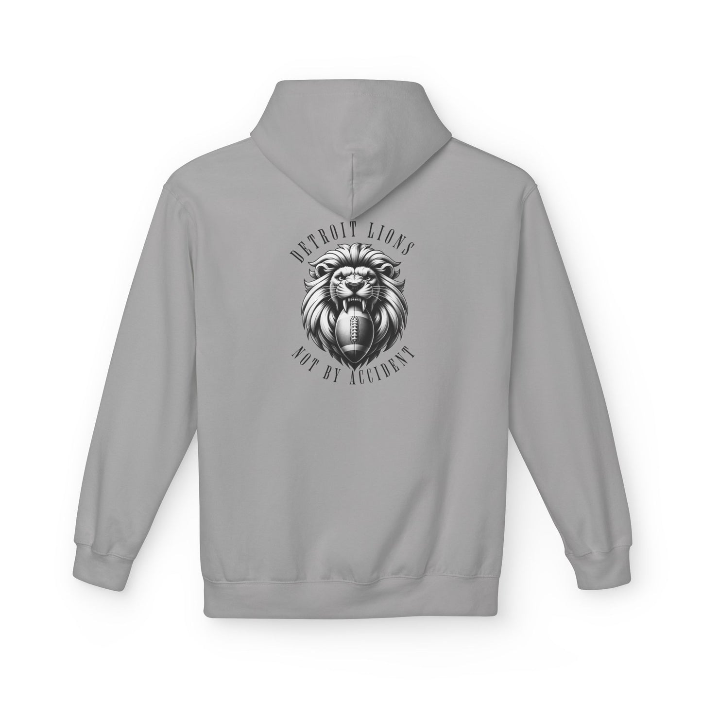 Hoodie for Football Fans - Detroit Lions, Not By Accident Design