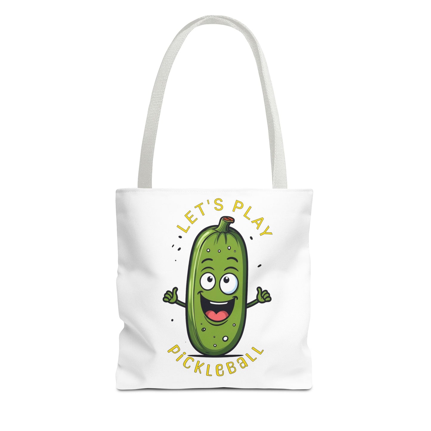 Pickleball Tote Bag, Let's Play Pickleball, Funny Pickle Saying, Pickleball Gift, Sports Bag, Pickleball Accessories