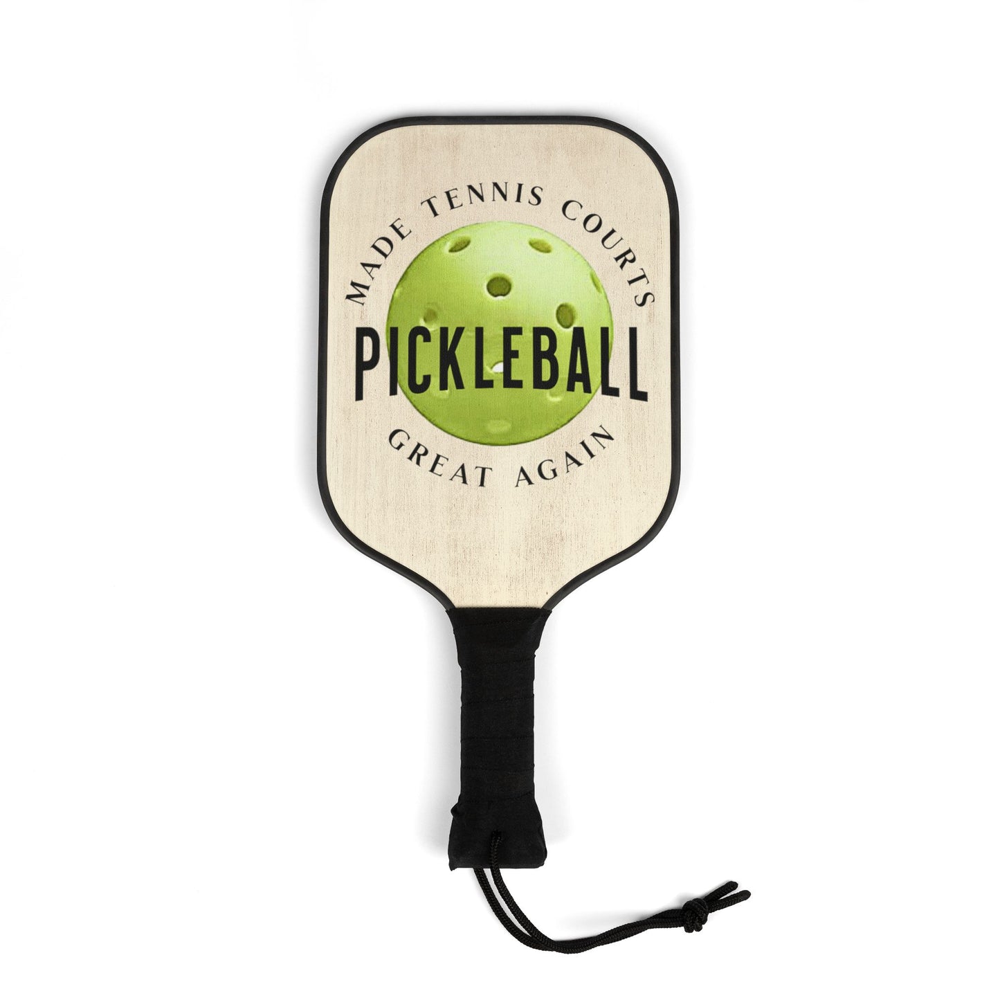 "Pickleball, Making Tennis Courts Great Again Paddle & Ball Kit – Fun Pickleball Design" Pickleball Kit