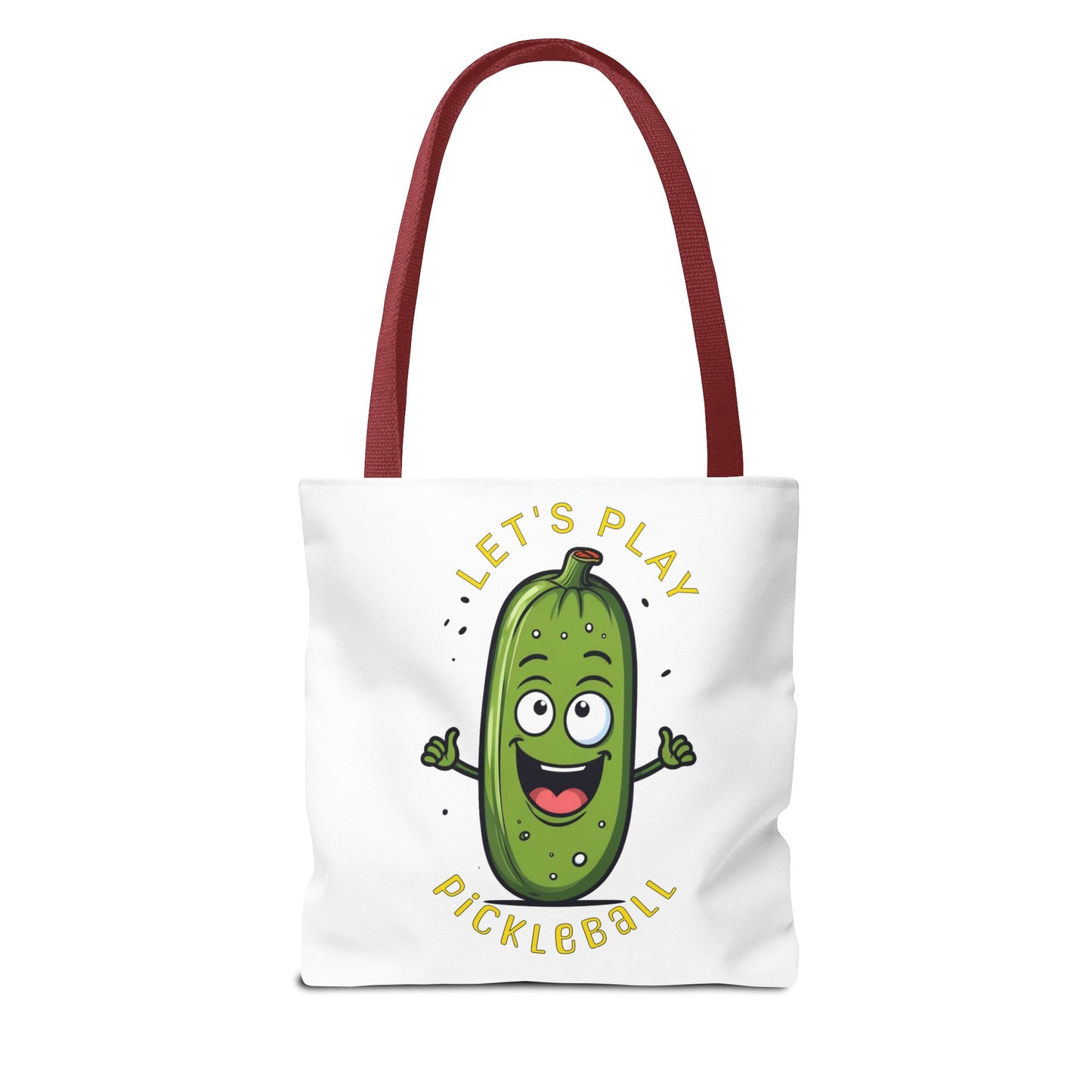 Pickleball Tote Bag, Let's Play Pickleball, Funny Pickle Saying, Pickleball Gift, Sports Bag, Pickleball Accessories