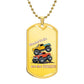 "Monster Trucks Are the Coolest Dog Tag Backpack Accessory – Crash Action Design"