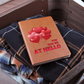 "YOU HAD ME AT HELLO" – Leather-bound Valentine's Notebook