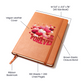 "Be Mine Forever"– Leather-bound Valentine's Notebook