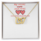 Double Heart Necklace – The Perfect Valentine's Day Gift for Her | Romantic Jewelry for Love