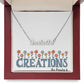 Personalize this gorgeous name necklace