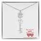 custom "Valentine Necklace" – The Perfect Valentine's Day Gift for Her | Romantic Jewelry for Love