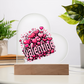VALENTINE – Acrylic Heart Display"