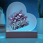 VALENTINE – Acrylic Heart Display"