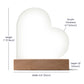 "You Had Me at Hello – Acrylic Heart Display"