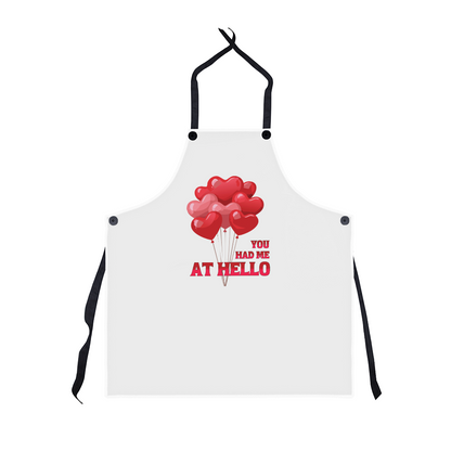 "You Had Me at Hello" premium apron