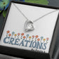 Gorgeous Heart-Shaped Pendant Necklace – Available in Multiple Finishes