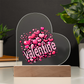 VALENTINE – Acrylic Heart Display"
