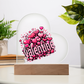 VALENTINE – Acrylic Heart Display"
