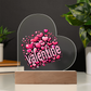 VALENTINE – Acrylic Heart Display"