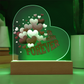 "Be Mine Forever"– Acrylic Heart Display