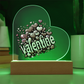VALENTINE – Acrylic Heart Display"