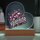 VALENTINE – Acrylic Heart Display"