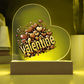 VALENTINE – Acrylic Heart Display"
