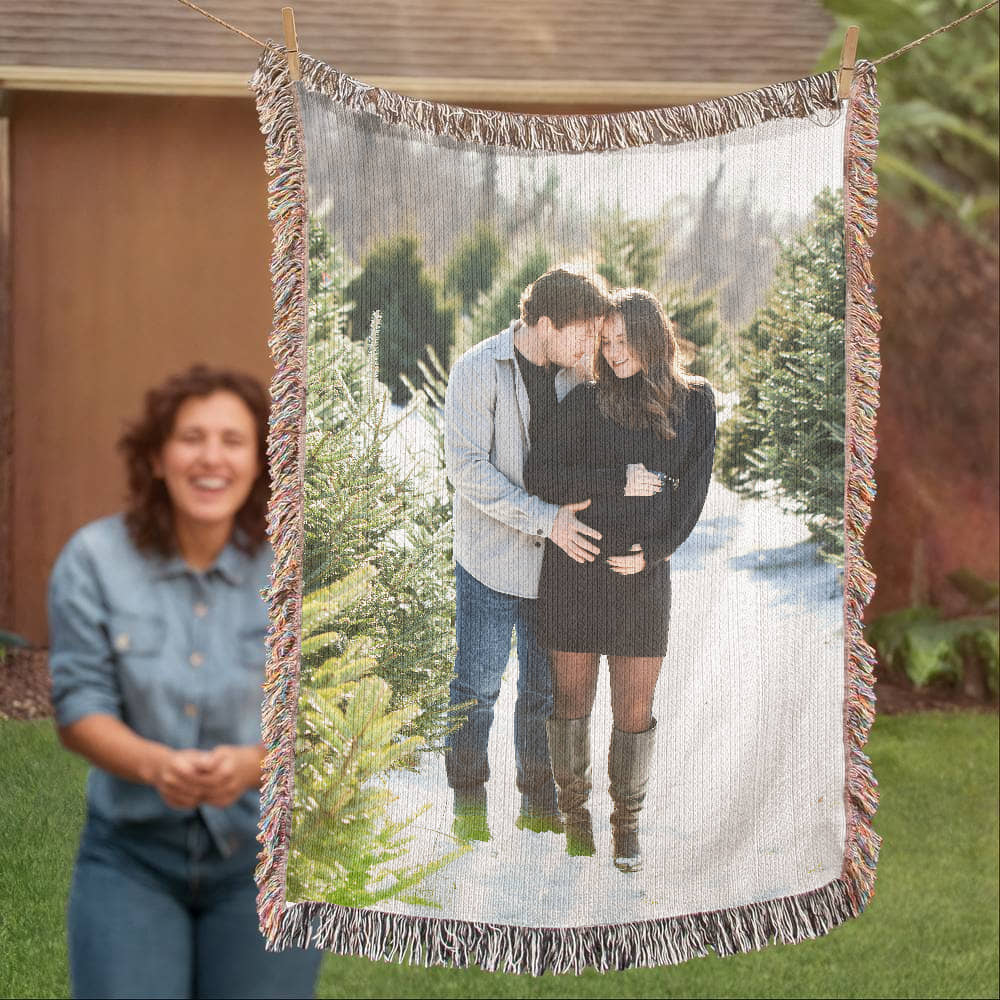"Forever Love – Personalized Heirloom Blanket"