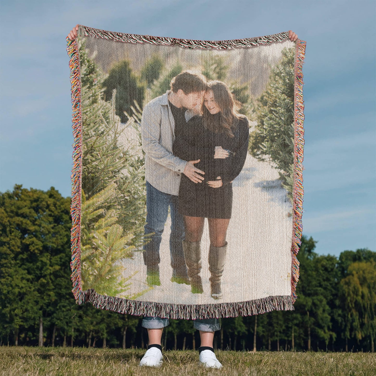 "Forever Love – Personalized Heirloom Blanket"