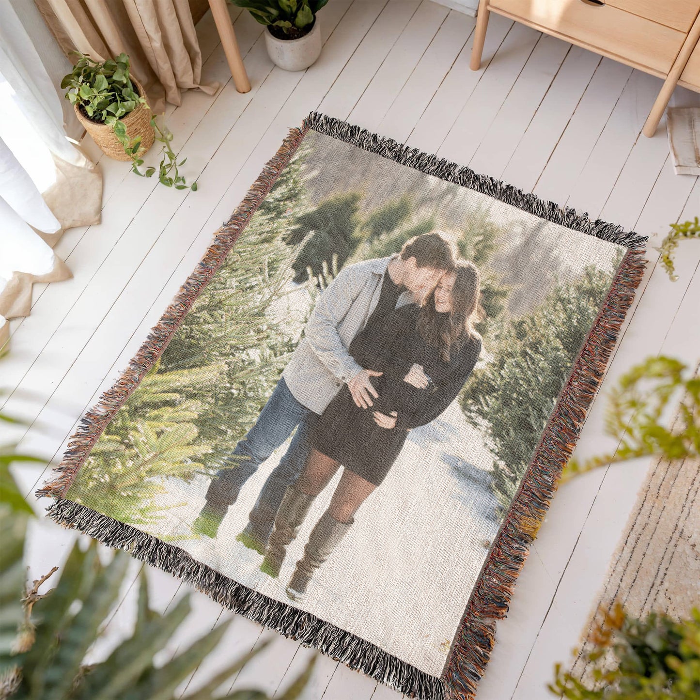 "Forever Love – Personalized Heirloom Blanket"